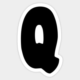 Letter Q Sticker